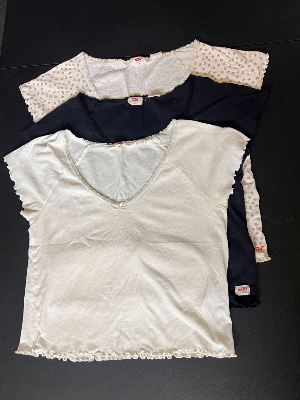 3 Levi’s Brand women’s Tees